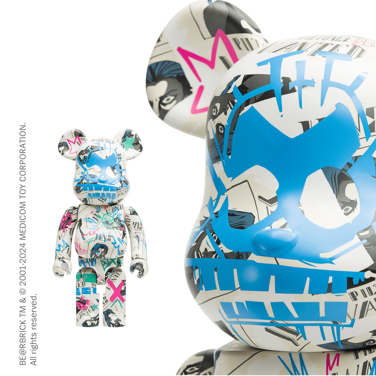 BE@RBRICK Arcane Jinx Wanted Poster 100% & 400%