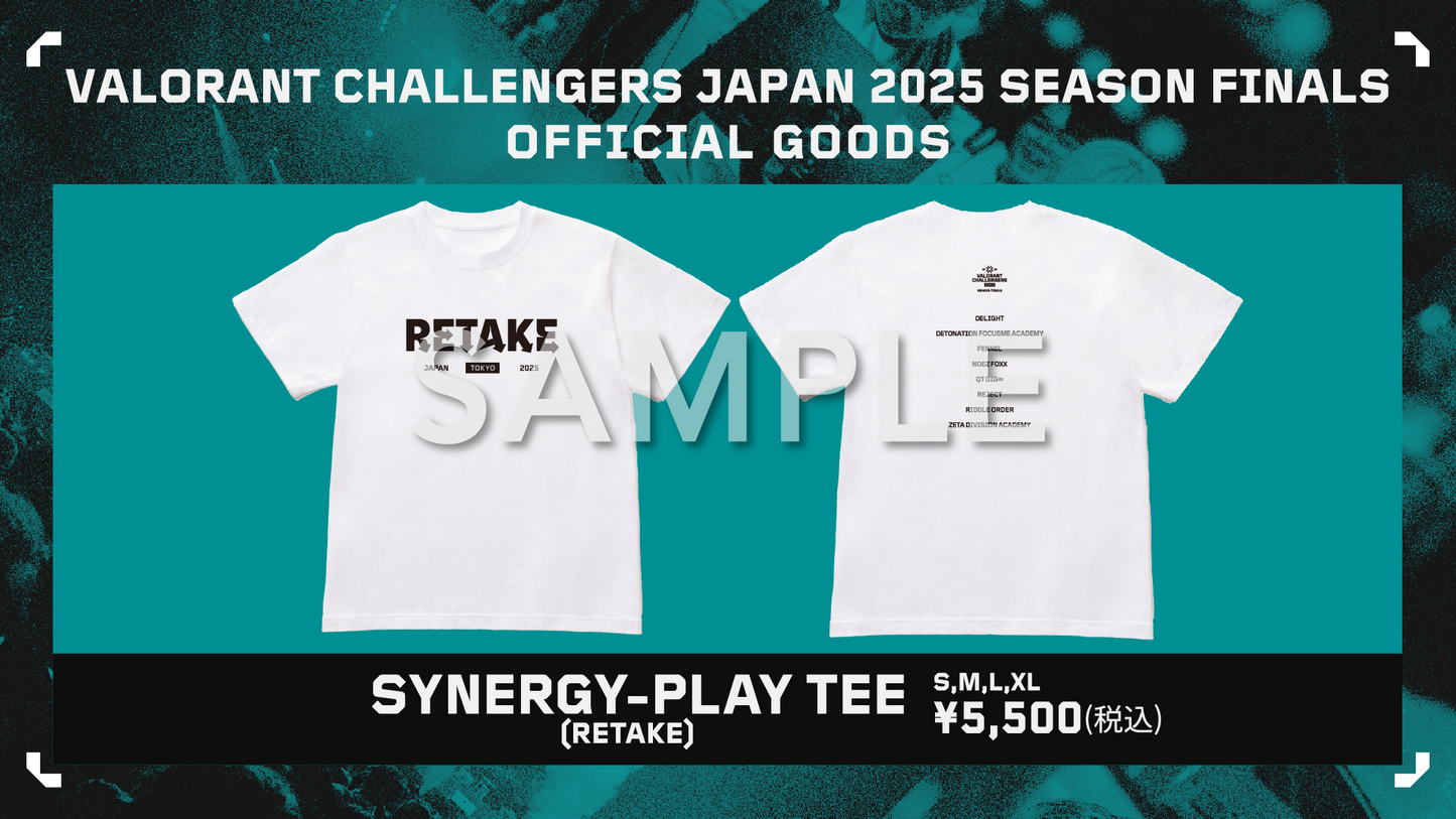 SYNERGY-PLAY TEE(RETAKE)