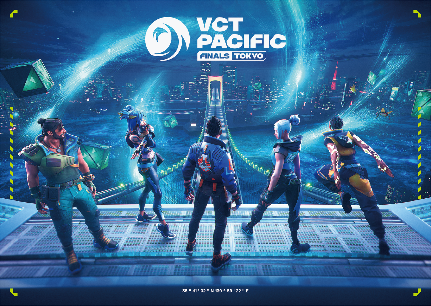 VCT PACIFIC FINALS TOKYO 公式A2ポスター