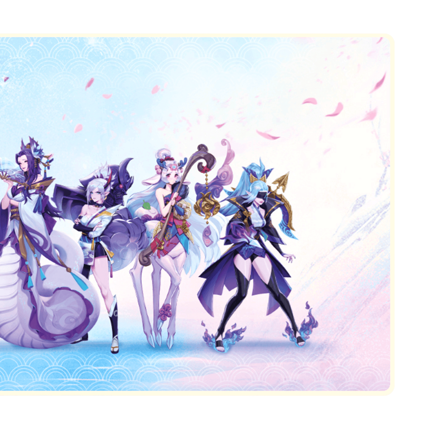 精霊の花祭り XLマウスパッド