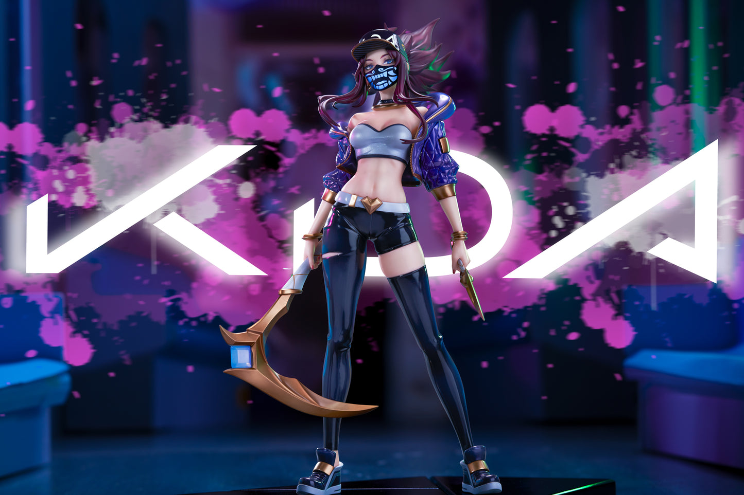 APEX-TOYS K/DA Akali Premium 1/7 Statue