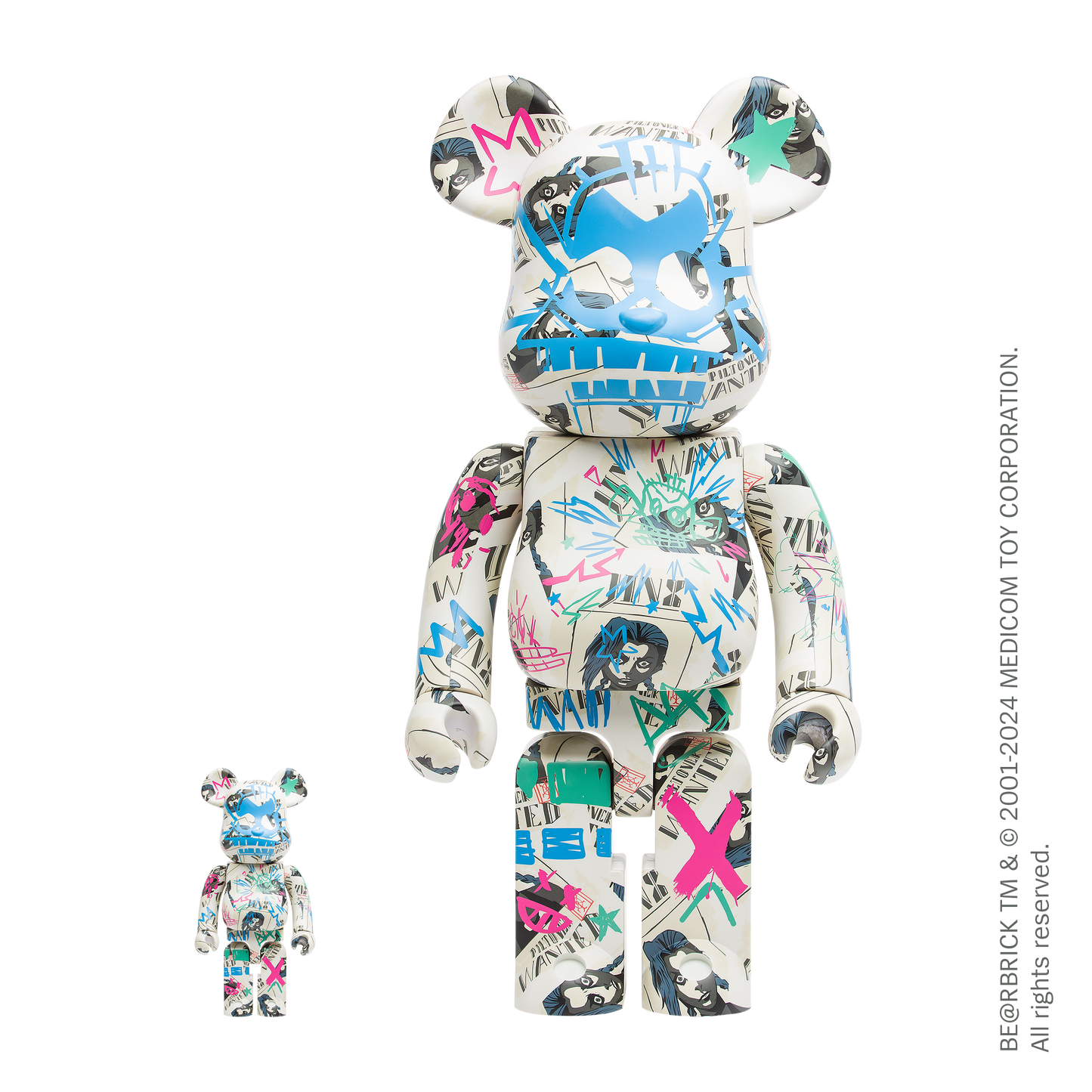 BE@RBRICK Arcane Jinx Wanted Poster 100% & 400%
