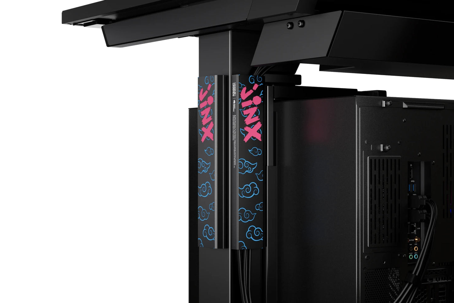 Secretlab ケーブルマネージメントセット League of Legends ジンクス エディション