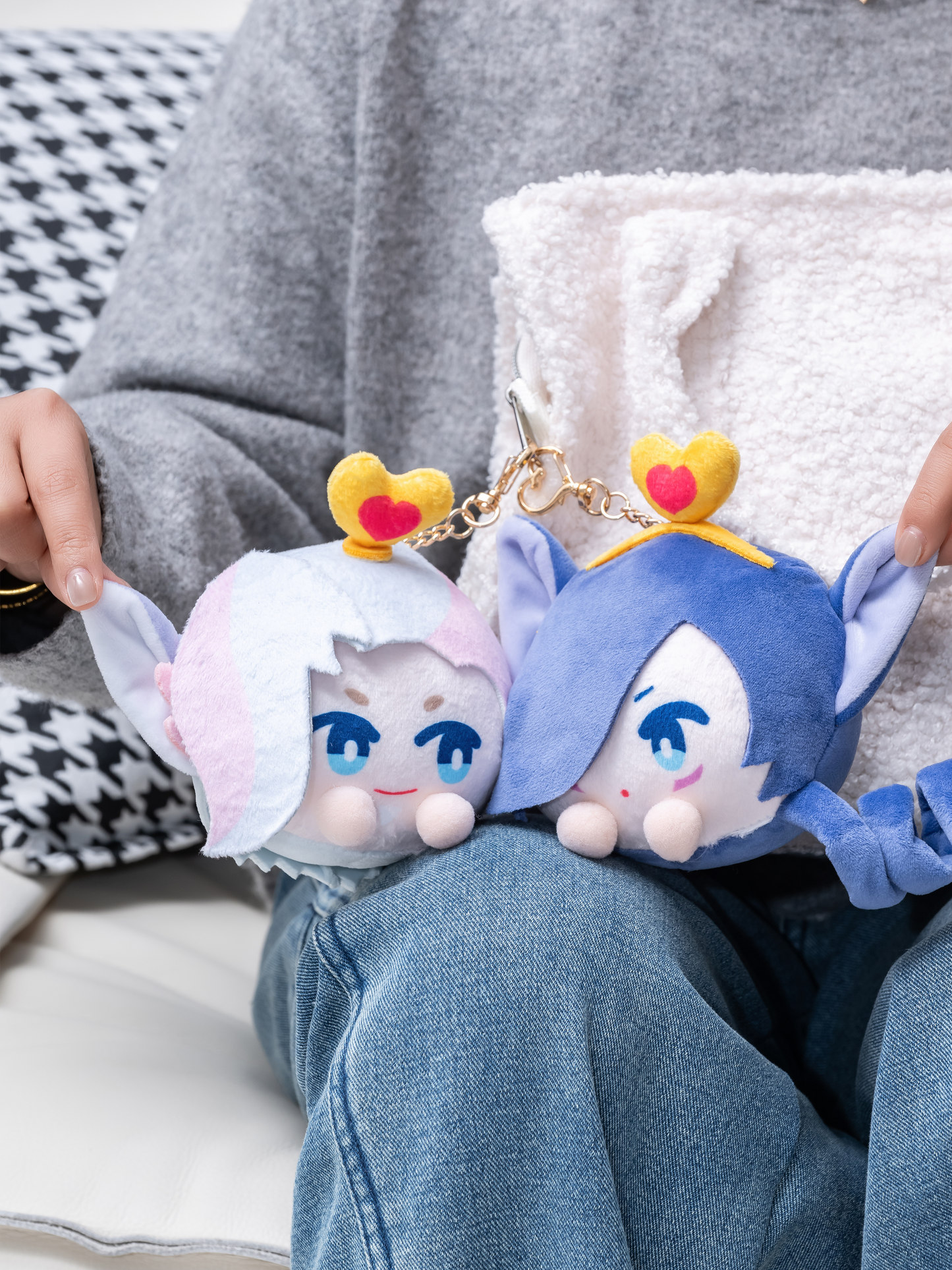 スイートハート ザヤ and ラカン マスコット チャーム