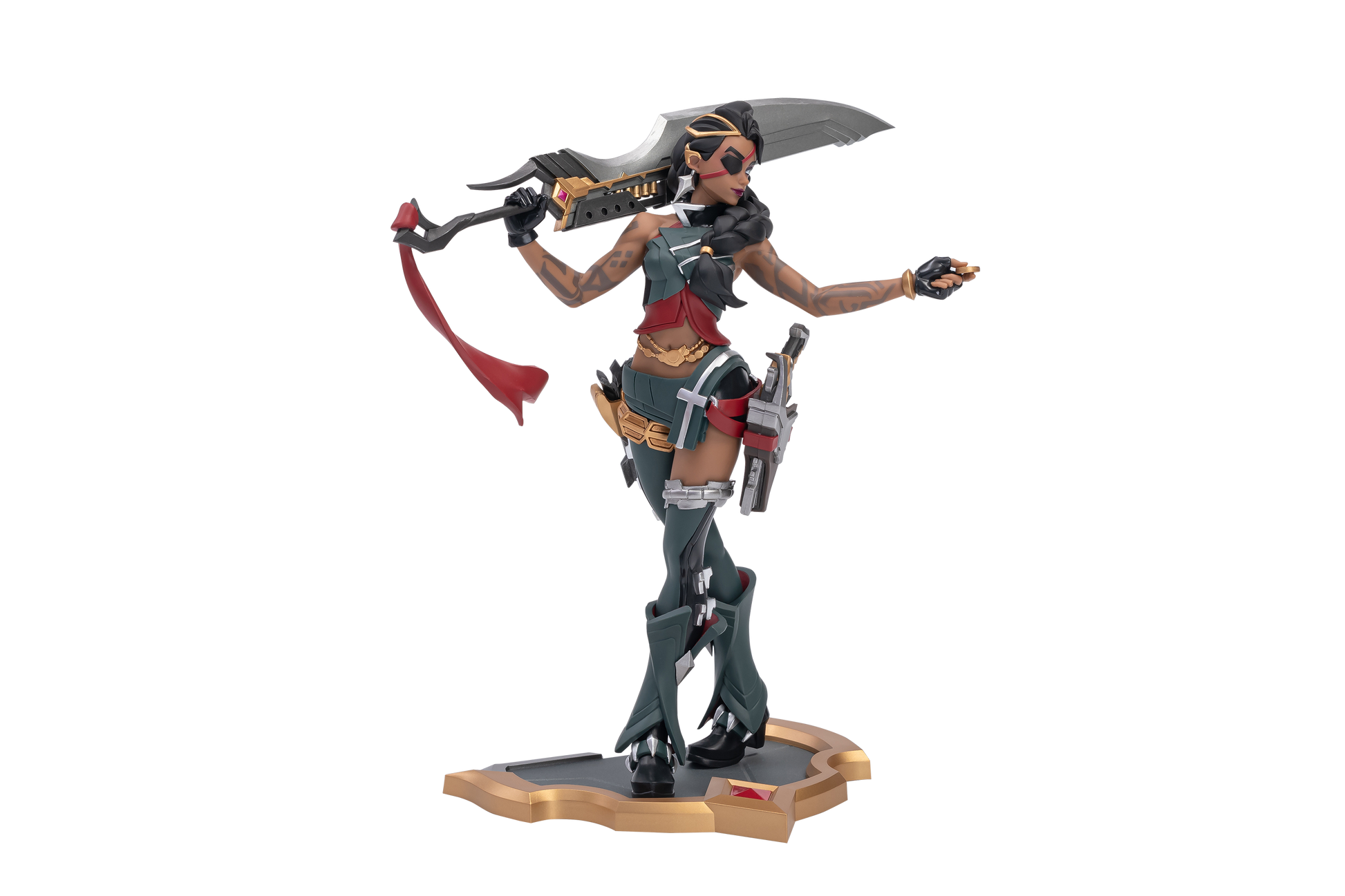 サミーラ UNLOCKED スタチュー - LoLグッズ