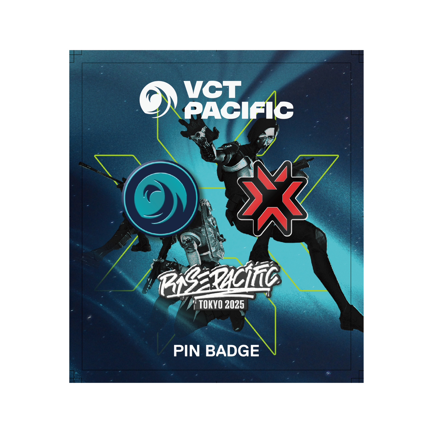 VCT PACIFIC FINALS TOKYO  公式ピンバッチ
