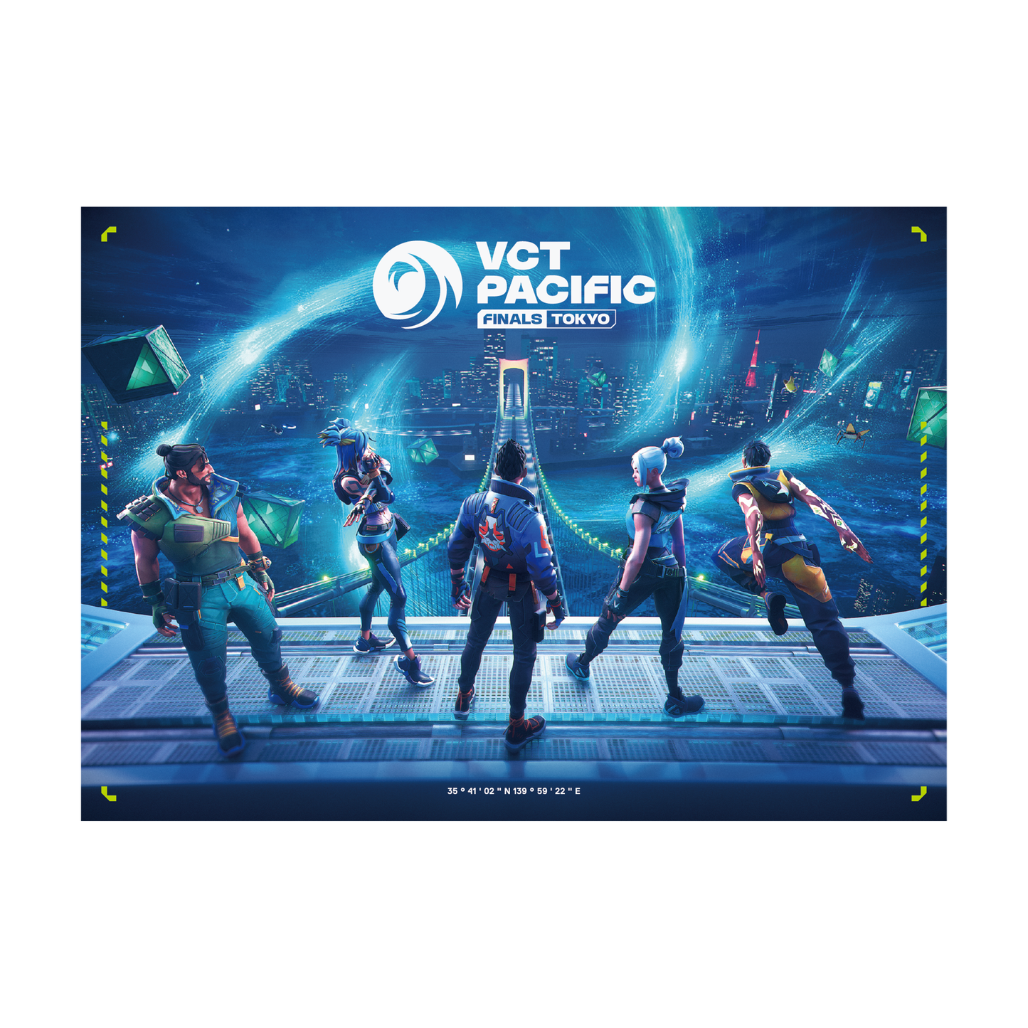 VCT PACIFIC FINALS TOKYO  公式A2ポスター