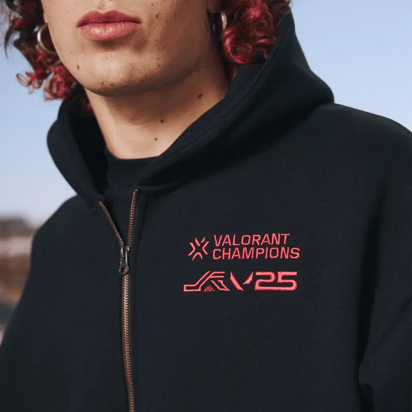 VALORANT Champions Tourᵀᴹ 2025 Born to Burn Zip Hoodie