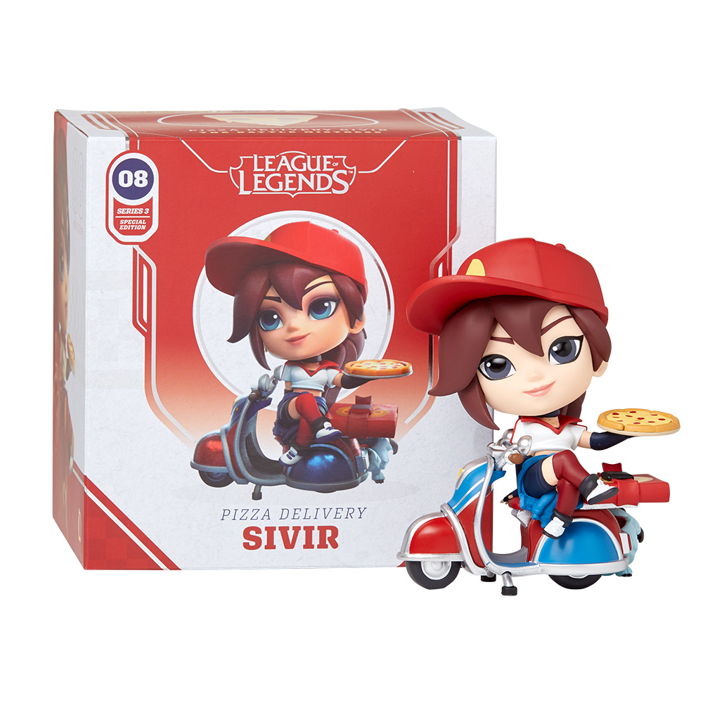 Pizza Delivery Sivir Figure