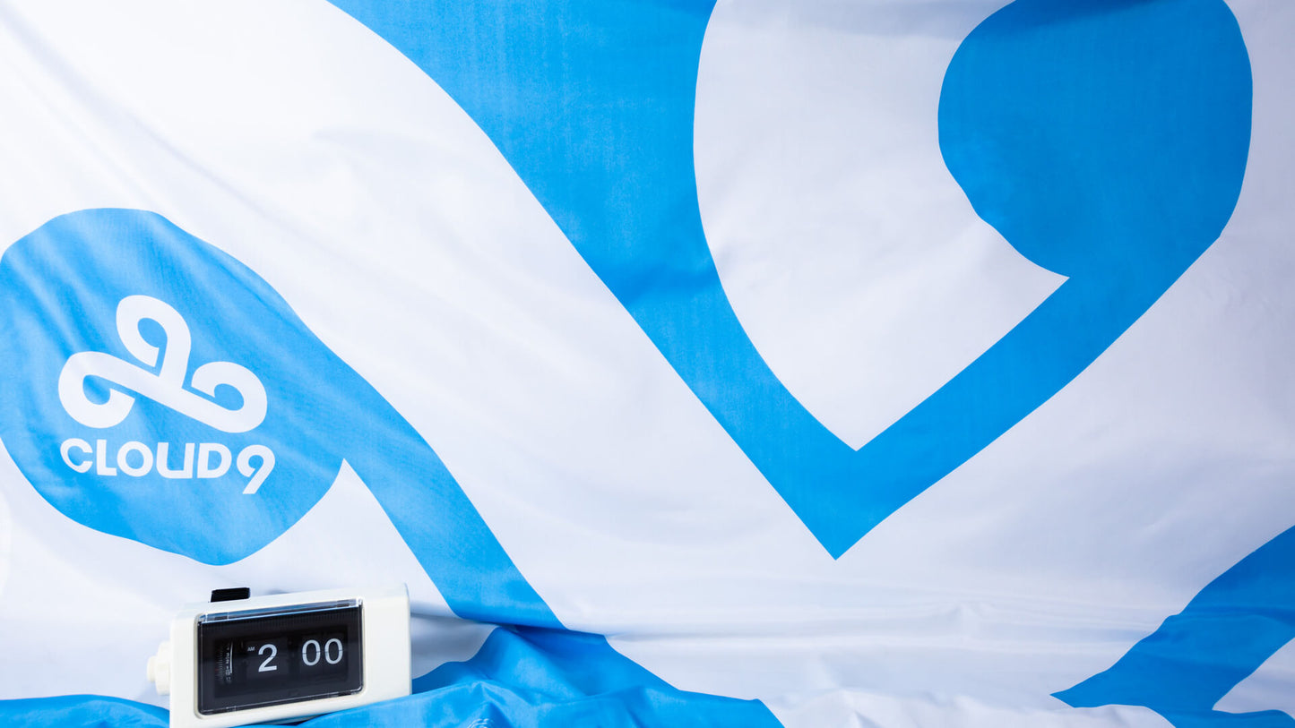 Cloud9 ロゴフラッグ