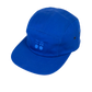 5パネルフラットブリムキャップ（ブルー）