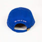 5パネルフラットブリムキャップ（ブルー）
