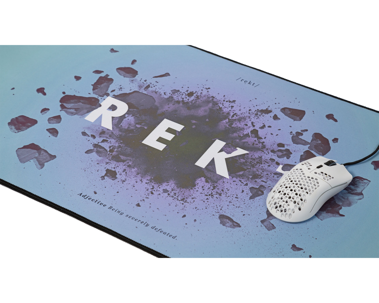 REKT デスクマット