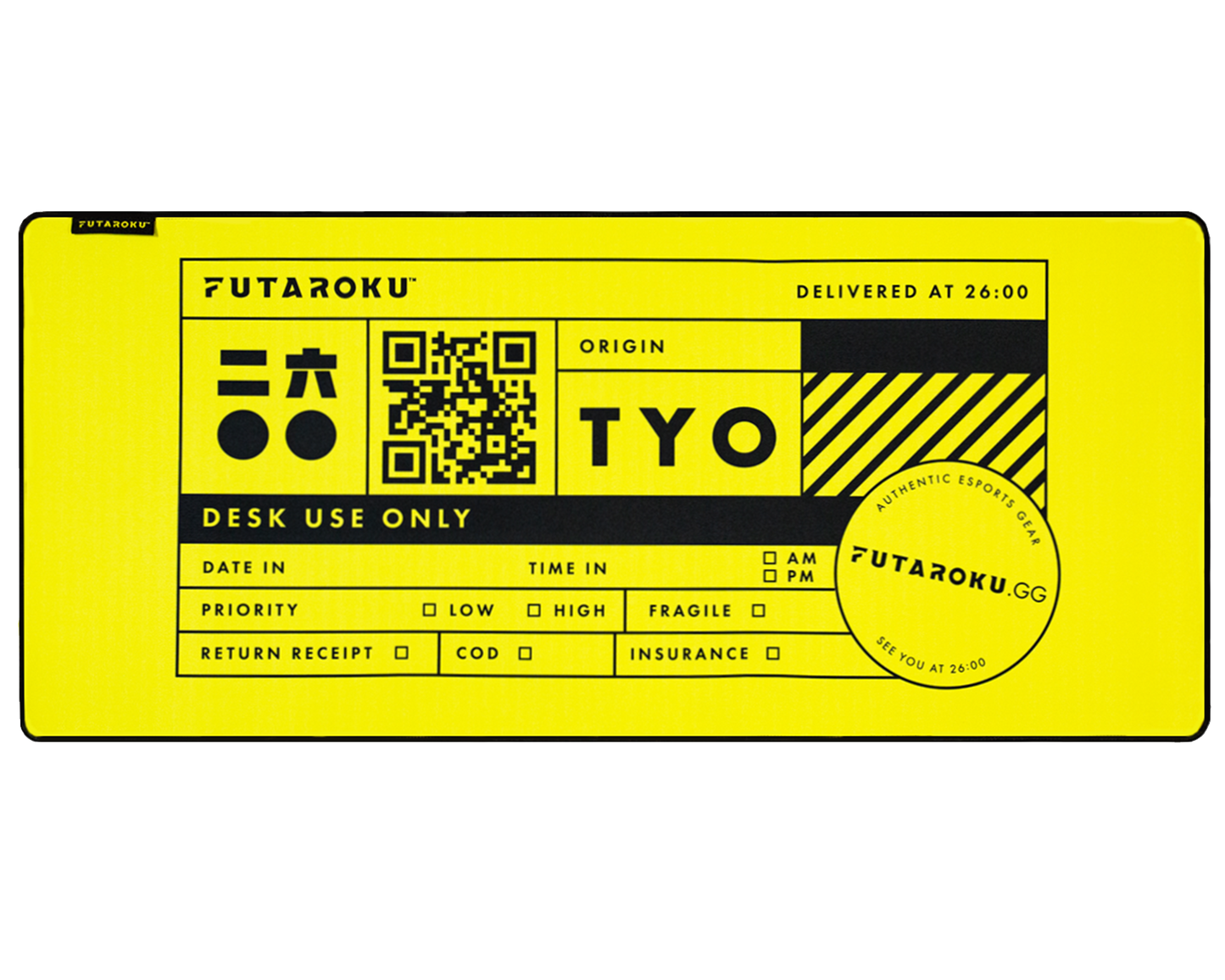 ラベル デスクマット