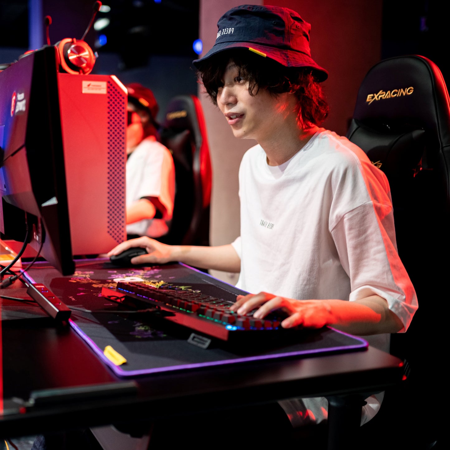 Press Start Bucket Hat (Black) Model : Takaya Special