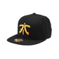 Fnatic オレンジロゴ フラットブリムキャップ「レトロロゴ版」
