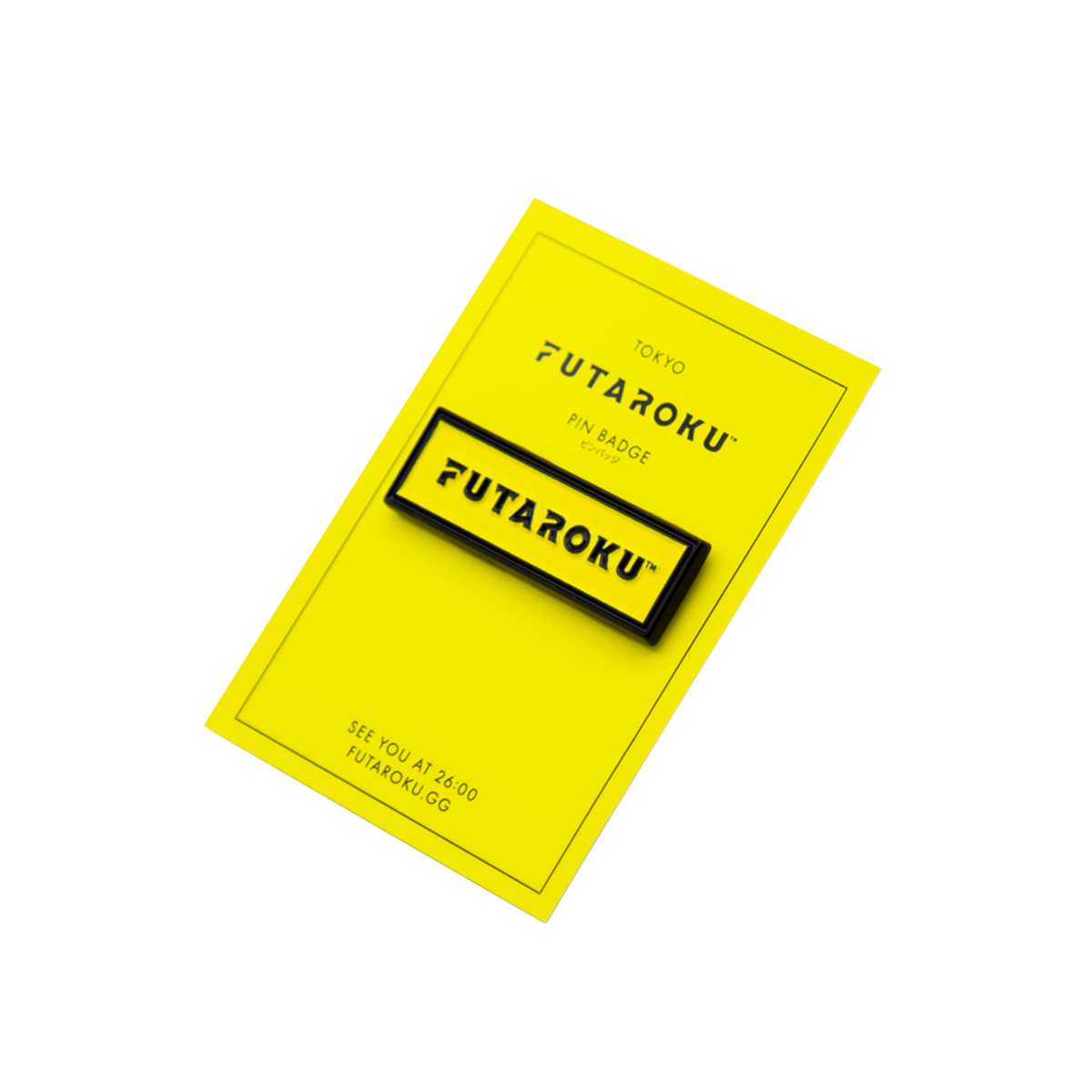 FUTAROKU オリジナルロゴ ピンバッジ