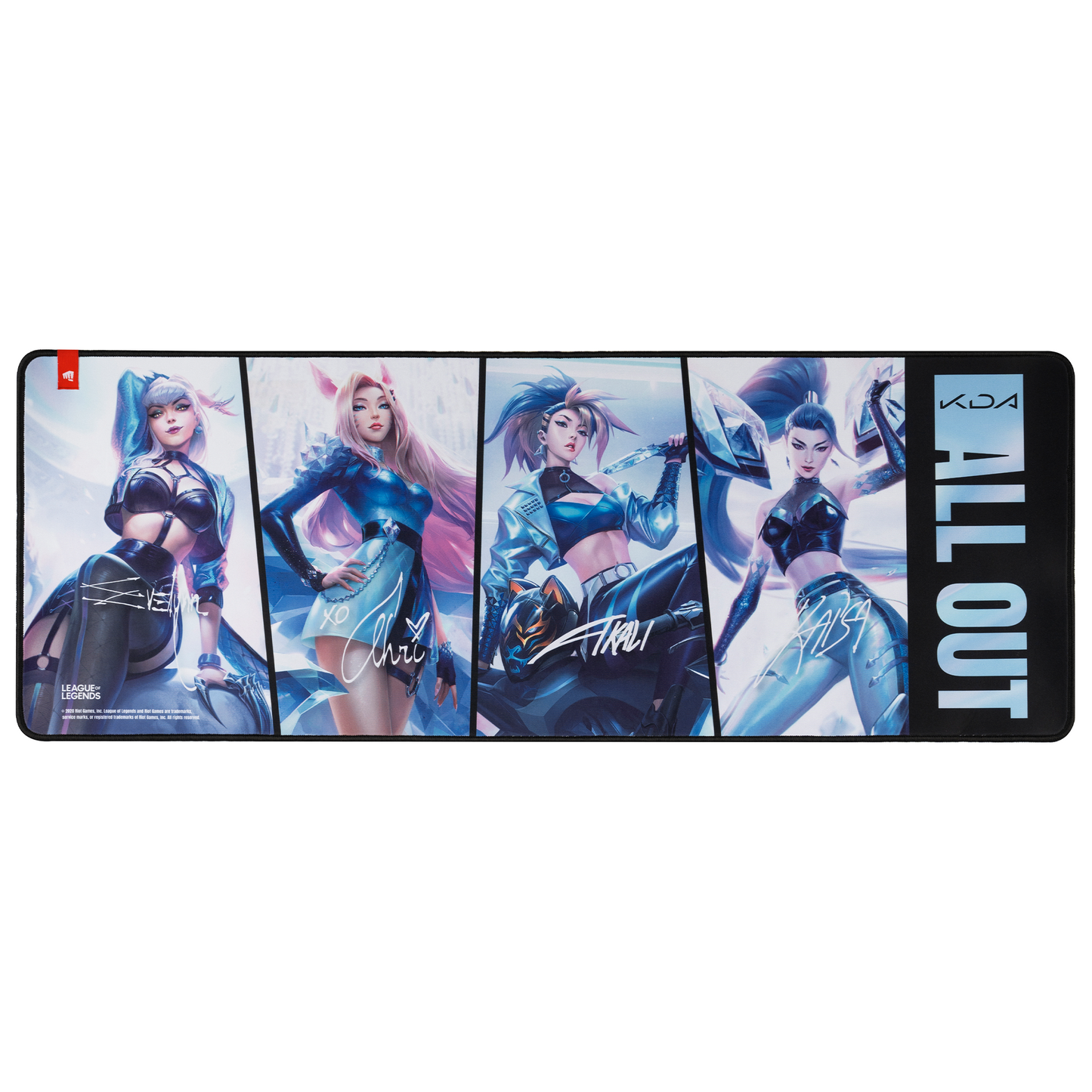 K/DA ALL OUT XLマウスパッド（アートエディション）