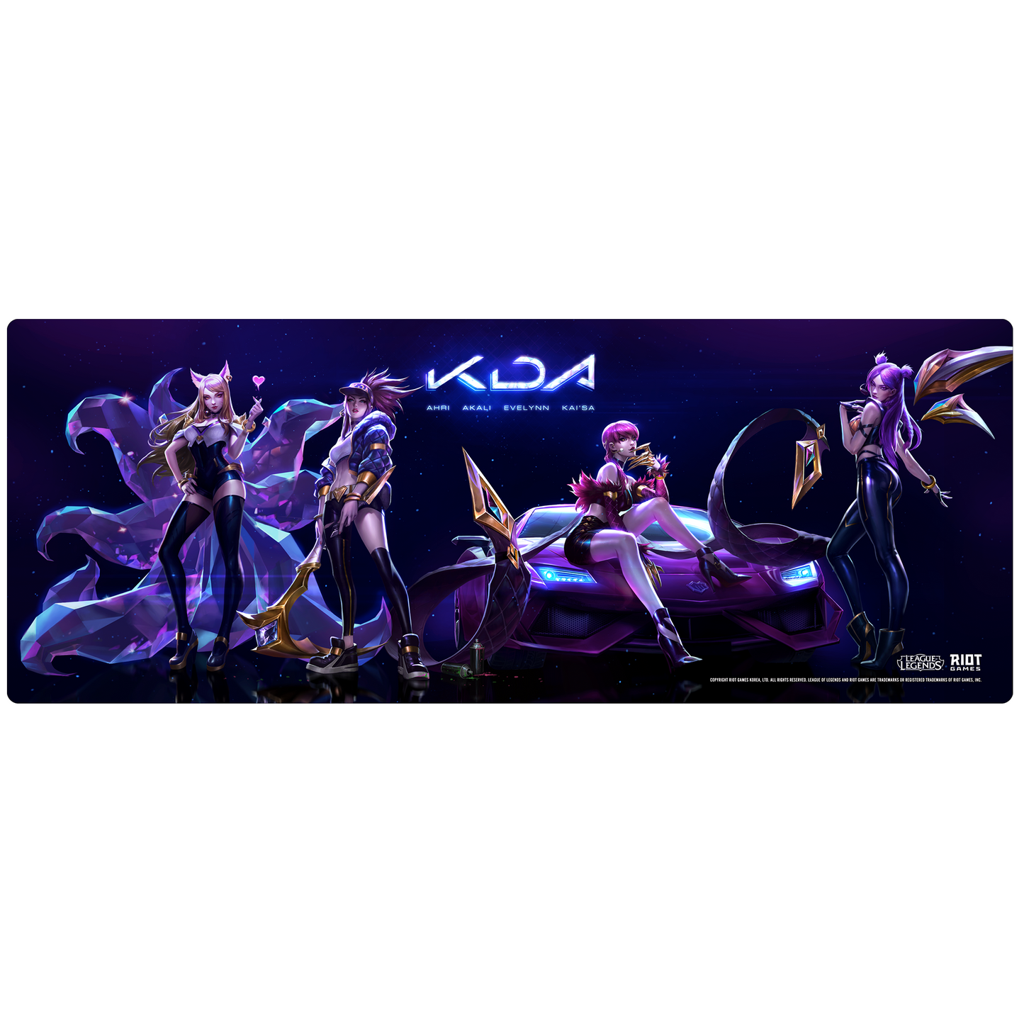 K/DA XLマウスパッド（スプラッシュアートエディション）