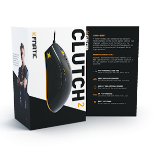 Fnatic CLUTCH 2 プロゲーミングマウス「レトロロゴ版」